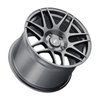F27370067P50 F14 Drag Racing Wheel [Size: 17"x10"] Gloss Anthracite Finish - image 3