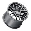 F373B0067P44 F14 Drag Racing Wheel [Size: 15"x10"] Gloss Anthracite Finish - image 3