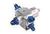Fuel Pressure 4-Port Regulator (1) -8AN Inlet Fitting - image 1
