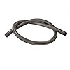 Black Nylon Braided Hose -4AN x 6" - image 1