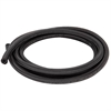 Black Nylon Braided Hose -8AN x 25" - image 1