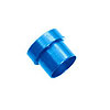 Powerflow Tube Sleeve Fitting Size -8 AN Blue - image 1