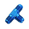 Powerflow Flare Tee Fitting Size -3 AN Blue - image 1