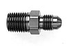 Powerflow Flare To Pipe Straight Fitting Size -10 AN To 1/2 in. NPT Black - image 1