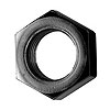 Powerflow Bulkhead Nut Size -12 AN Black - image 1