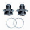 Powerflow Carburetor Fitting Size -6 AN Holley Dual Feed/Dominator 1350 Series/Quadrajet Red - image 1
