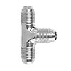 Powerflow Flare Tee Fitting Size -6 AN Polished - image 1