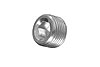 Powerflow Pipe Plug 3/8 in. NPT Polished - image 1