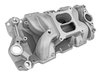 52026 Crosswind Intake Manifold for 1957-1995 Small Block Chevy, 1500-6500 RPM Range [Satin] - image 3