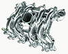 Typhoon Intake Manifold 1999-2004 4.6L Mustang EFI - image 1