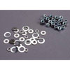 Nut set lock nuts 3mm 11 and 4mm 7 & washer set - image 1