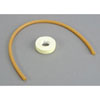 Water seal-foam tape strip/water seal-notched rubber tube - image 1