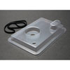 Radio box lid clear / rubber gasket 1 for use with remote push button - image 1