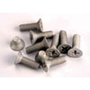 Screws countersunk machine screw set Aluminum 8 4x10mm & 2 4x6mm - image 1