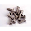 Screws 4x12mm countersunk machine Aluminum 12 - image 1