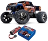 Stampede 2WD VXL Monster Truck, Battery and Charger Kit - image 1