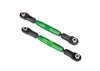 Front Aluminum Camber Links - Green - image 1