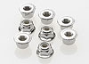 Nylon Locking Flanged Nuts 4mm - image 1