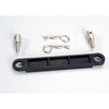 Battery Hold-Down Plate Black Plastic - image 1