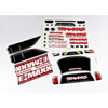E-Maxx Brushless Decal Sheets - image 1