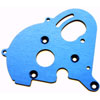 Motor Plate Blue Anodized Aluminum - image 1