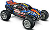 Nitro Rustler 2WD Stadium Truck 1/10 Scale Blue/Silver - image 1