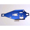 Lower Chassis Blue Anodized Aluminum - image 1