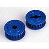 Pulleys Blue Anodized Aluminum - image 1