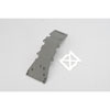 Front Skidplate Grey Hardened Plastic - image 1