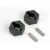 Hex Wheel Hubs One Pair - image 1