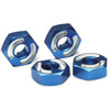 Wheel Hubs 6061-T6 Hard-Anodized Blue Aluminum - image 1