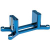Engine Mount Machined 6061-T6 Blue Anodized Aluminum - image 1