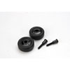 Wheelie Bar Wheels Includes 4 Plastic Wheelie Bar Wheels - image 1