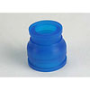 Molded Pipe Coupler Blue Silicone - image 1