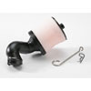 High-Volume Air Filter Body Includes Foam Filter w/Pre Filter, Support Cap & Filter Base, & Wire Hangar - image 1