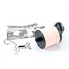 High-Volume Air Filter Body Plastic Body w/Foam Element & Rubber Attachment Hose - image 1