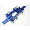 Chassis Revo 3mm 6061-T6 aluminum anodized blue - image 1