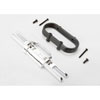 Chrome Rear Bumper Kit Rear Bumper & Mount - image 1