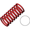 GTR Shock Spring Red Nylon Coated Steel - image 1