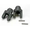 Stub Axle Yokes Black Plastic - image 1
