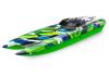 DCB M41 Widebody Catamaran Race Boat 40 in. Length Green/Blue - image 1