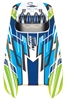 DCB M41 Widebody Catamaran Race Boat 40 in. Length Green/Blue - image 1