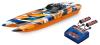 M41 Catamaran Widebody Boat with Battery and Charger Kit - Orange - image 1