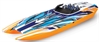 DCB M41 Widebody Catamaran Race Boat 40 in. Length Orange/Blue - image 1