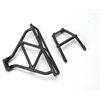 Rear Bumper & Bumper Brace Black Nylon - image 1