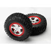 Dual Profile Tires & Wheels Kit Preassembled & Glued - image 1