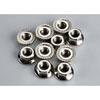 Nuts 4mm flanged 10 - image 1