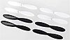 Rotor Blade Set (4) Black & (4) White - image 1