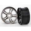 Front Split-Spoke Wheels Black Chrome - image 1
