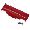 Rustler 4x4 Rear Wing - Red - image 1